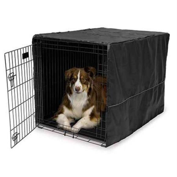 3/$20 Mid west Black Quiet time crate cover privacy Pet Dog 48”L x 30W X 33H - Picture 1 of 4